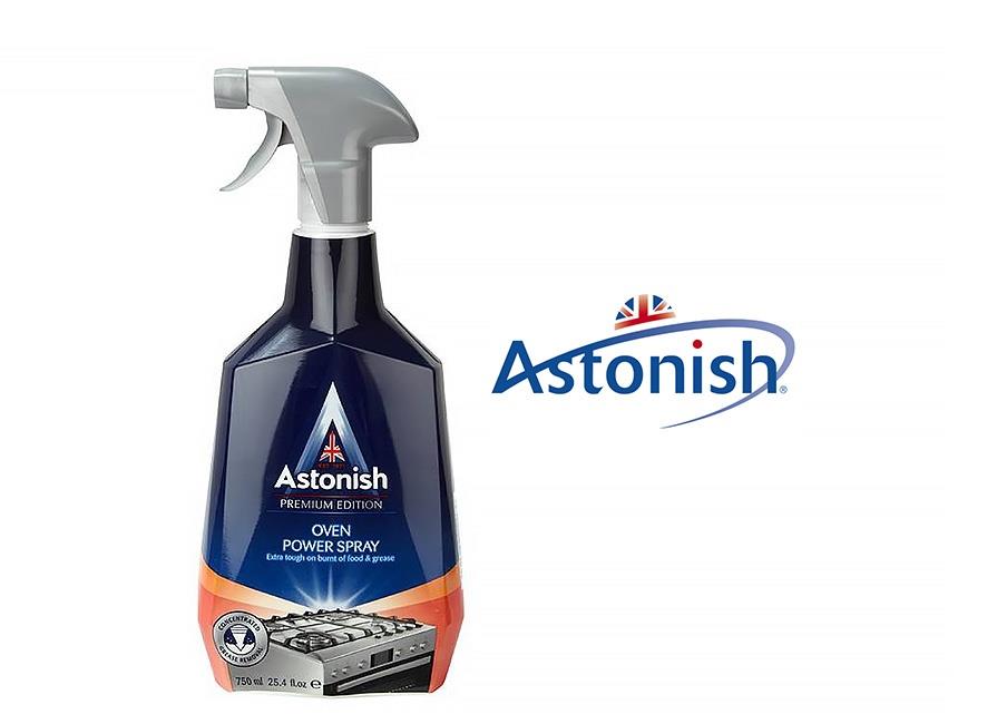 اسپری گاز پاک کن استونیش سری Premium مدل C6900 حجم 750 میلی لیتر Astonish Premium C6900 Oven Cleaner Spray 750ml